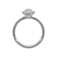 Vicenza - Piazzetta Palladio 2 - Anillo Crivelli Mujer DIAMANTI in Oro blanco Diamante 1.01 Ct 000-3490-372 - 000-3490-372